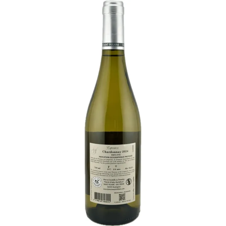 Domaine Saint Hilaire – Expression Chardonnay – 2024 – Pays d’Oc